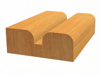 Четвертная штифтовая фреза 8 mm, R1 3,2 mm, D 9,5 mm, L 10,5 mm, G 41 mm 2608628405